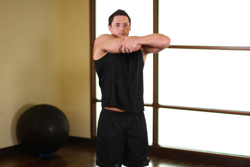 Tricep Side Stretch reference position 2