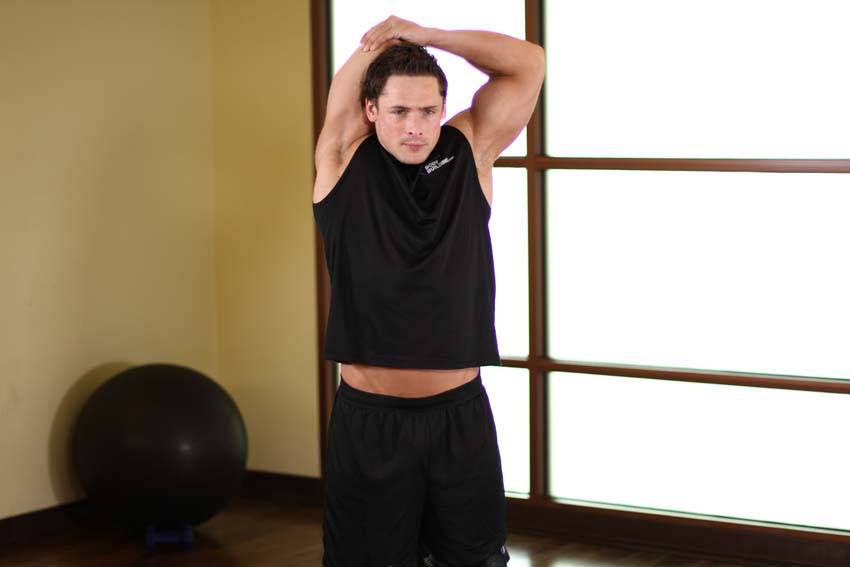 Triceps Stretch reference position 2