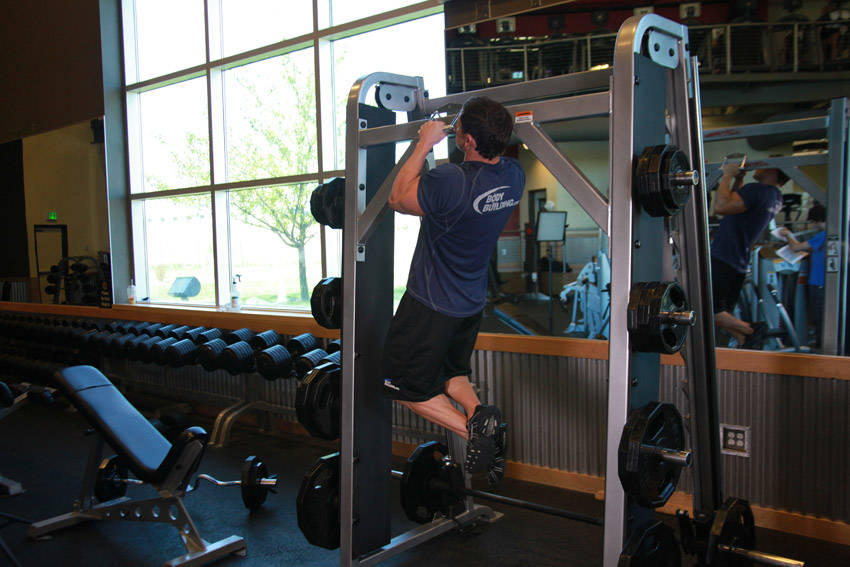 V-Bar Pullup reference position 1