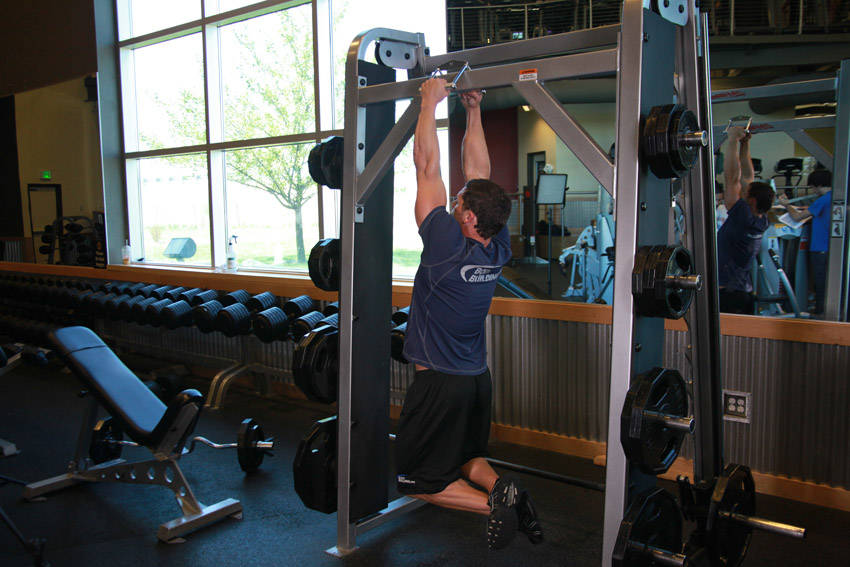 V-Bar Pullup reference position 2