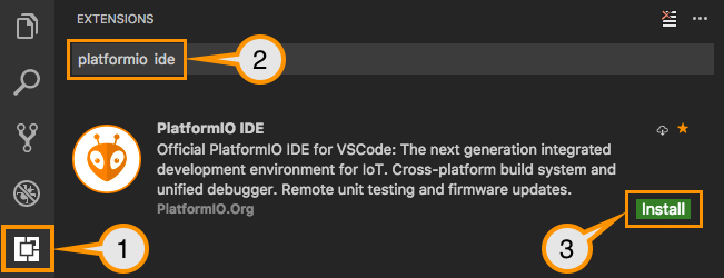 PlatformIO IDE