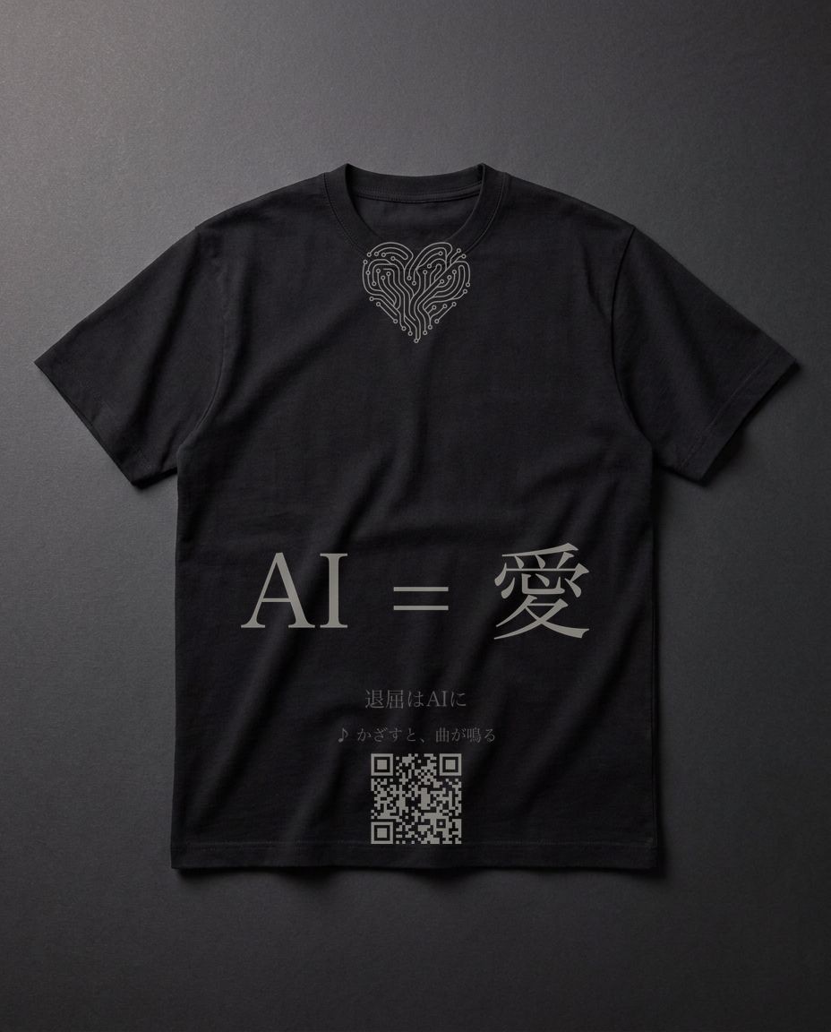 AIとは、愛である。賢いだけのやつより、いいやつが残る。退屈はAIに、ワクワクは人に。山野×MU 限定。