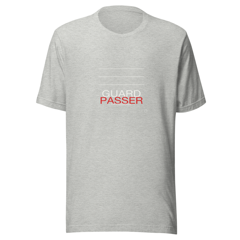 MU × BJJ #05 · TEE HEATHER · GUARD PASSER — bjj