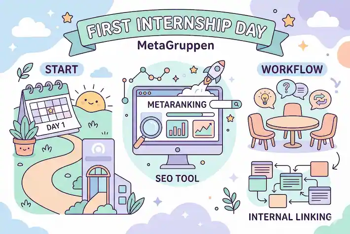 My First Internship Day at MetaGruppen