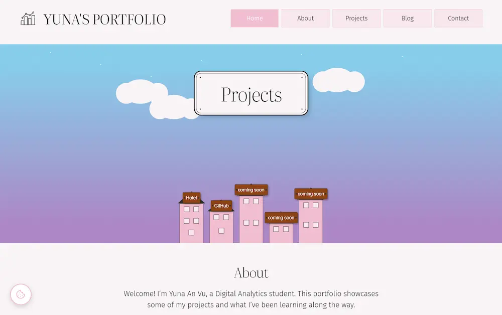Archived Project: WordPress Portfolio Website