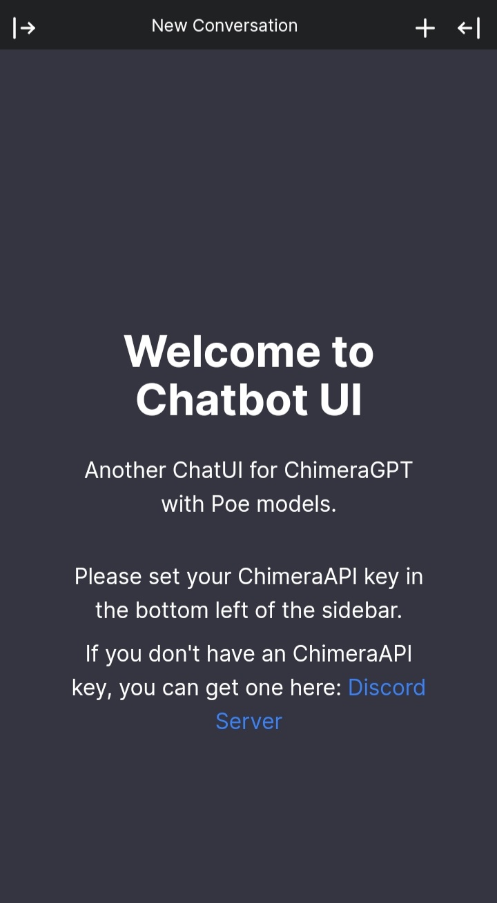 Chatbot UI