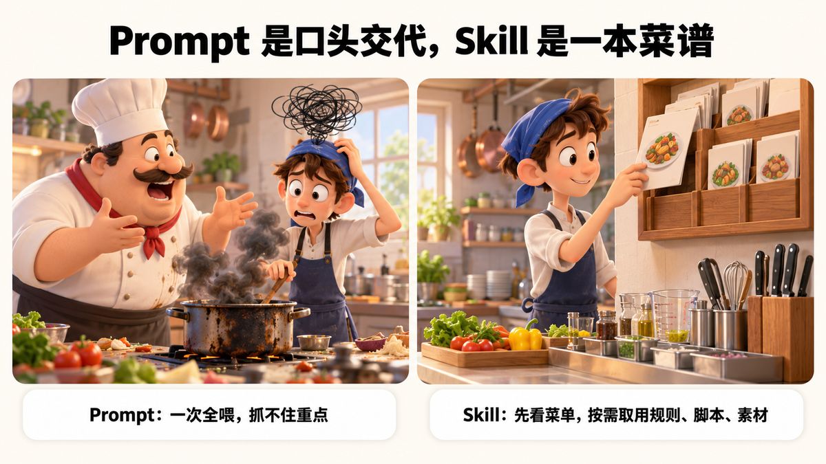 后厨世界的 PPT 内页