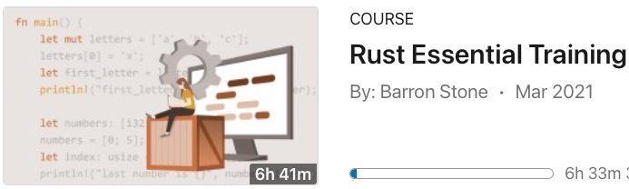 x rust essential training