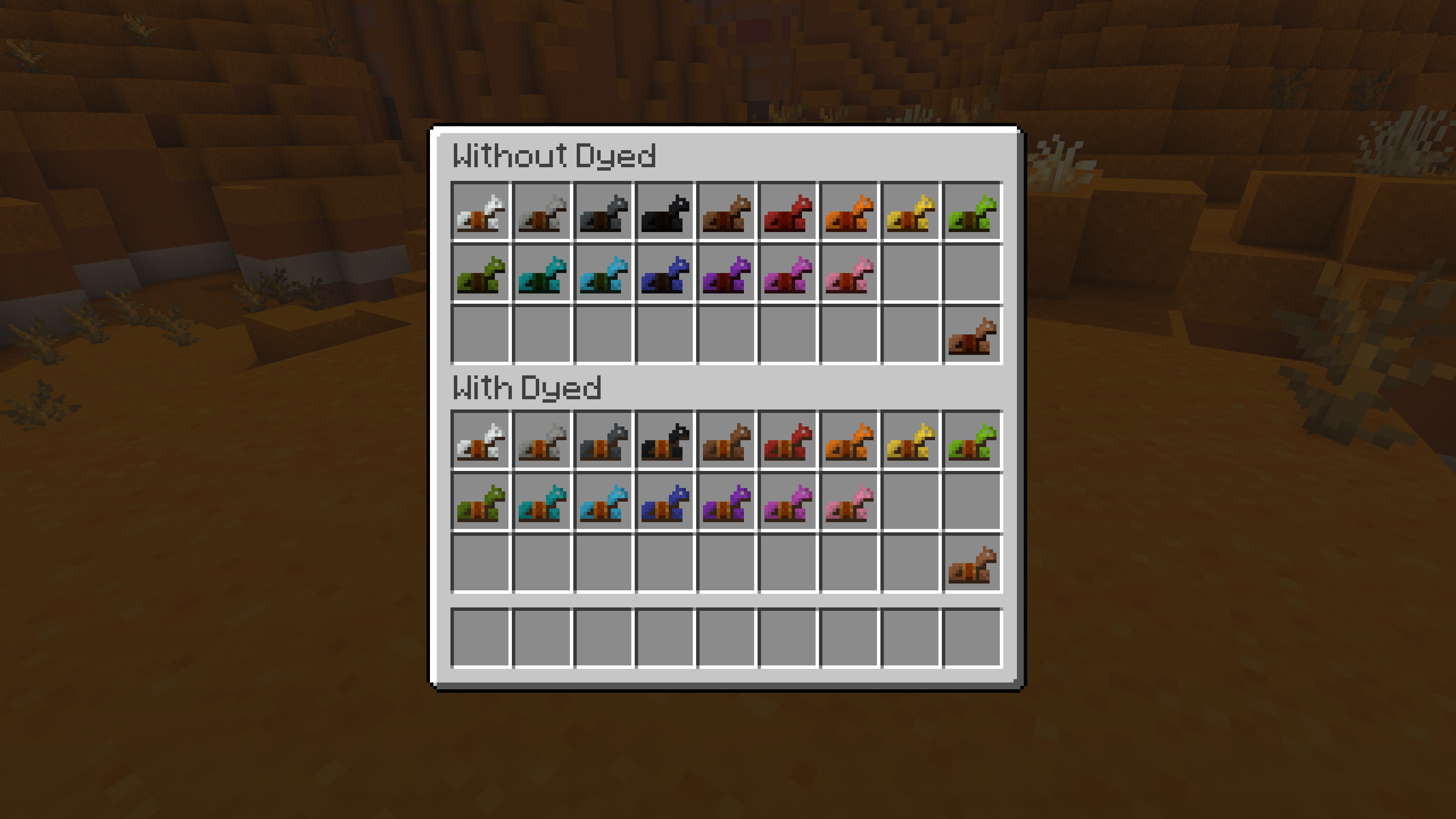 Dyed