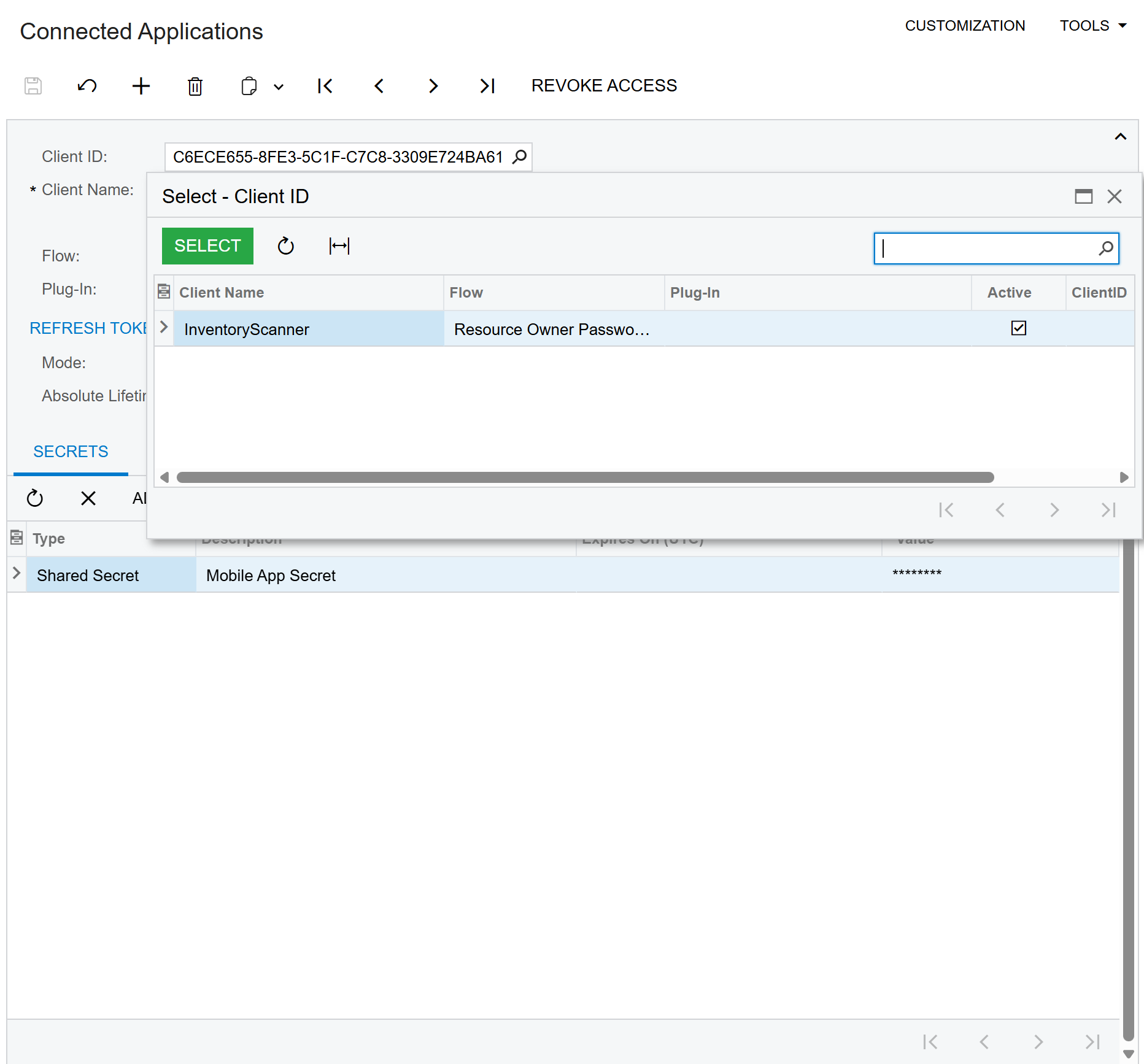Create OAuth App