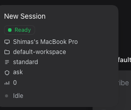 The hover card in a real DSH window, carrying real host values