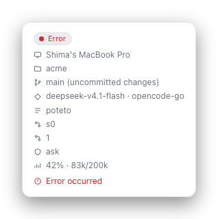 Hover card in the light theme