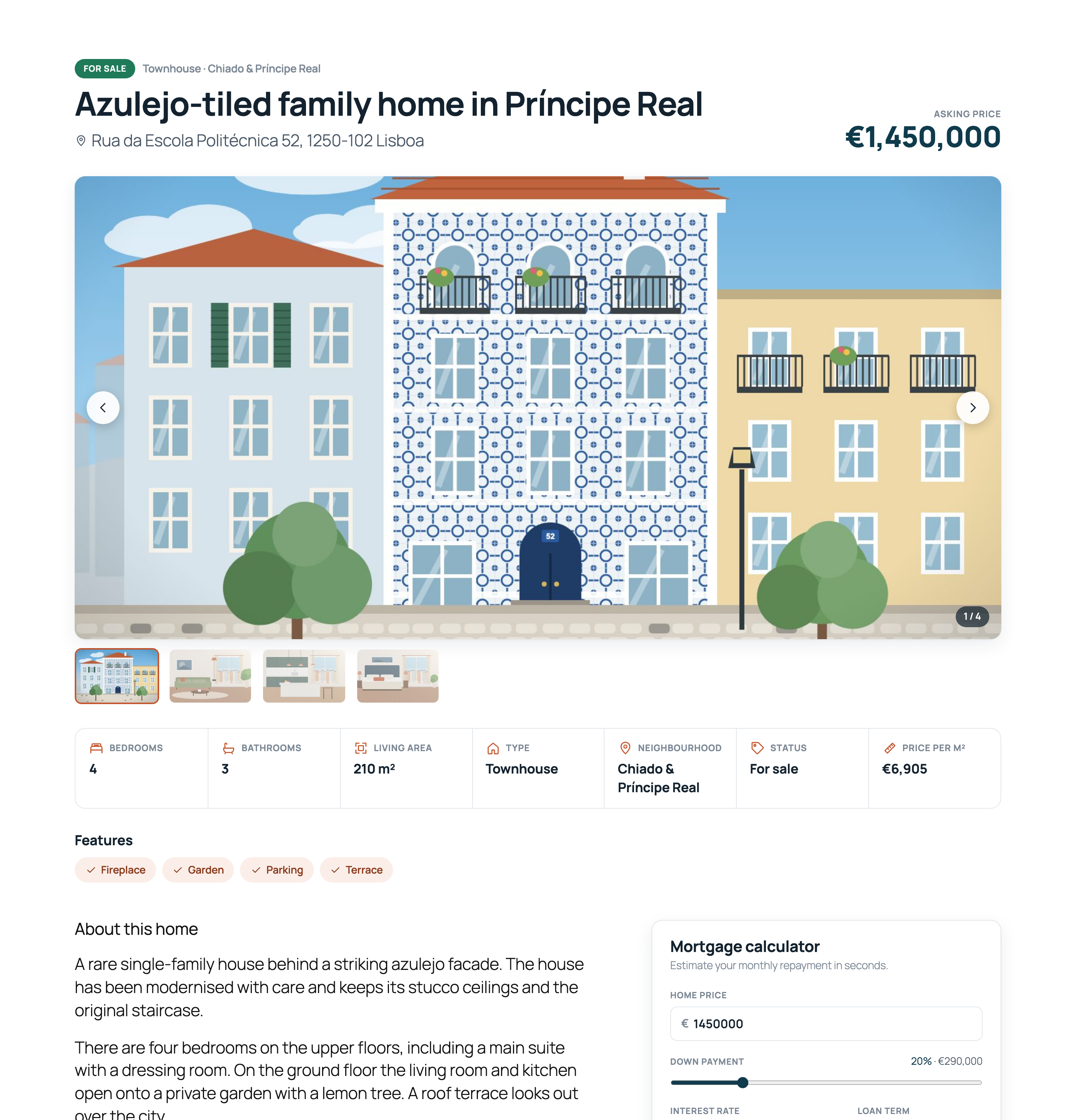 Single property