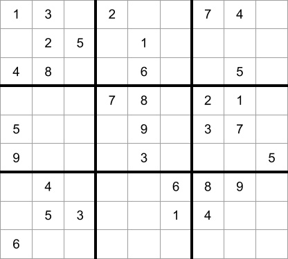 sudoku board