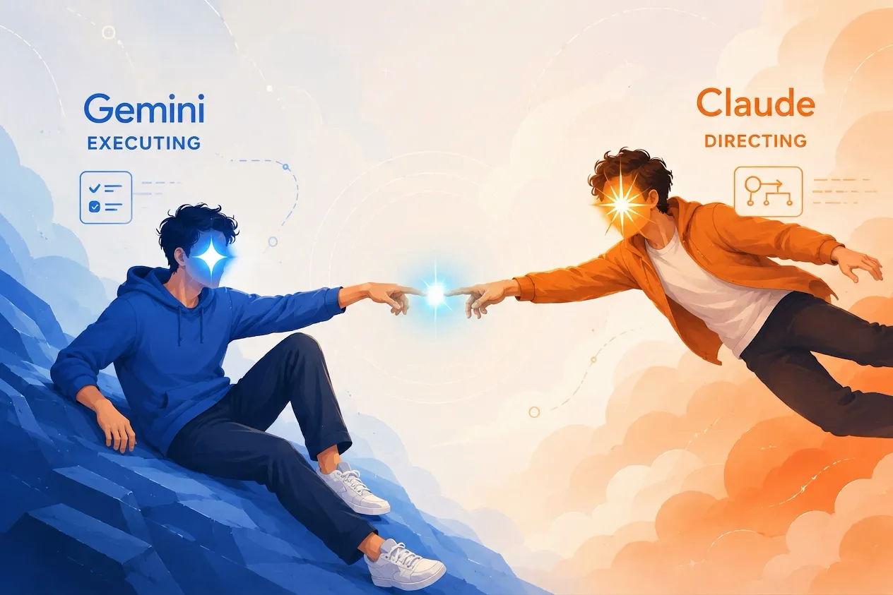 Antigravity for Claude Code — Claude directs, Gemini executes