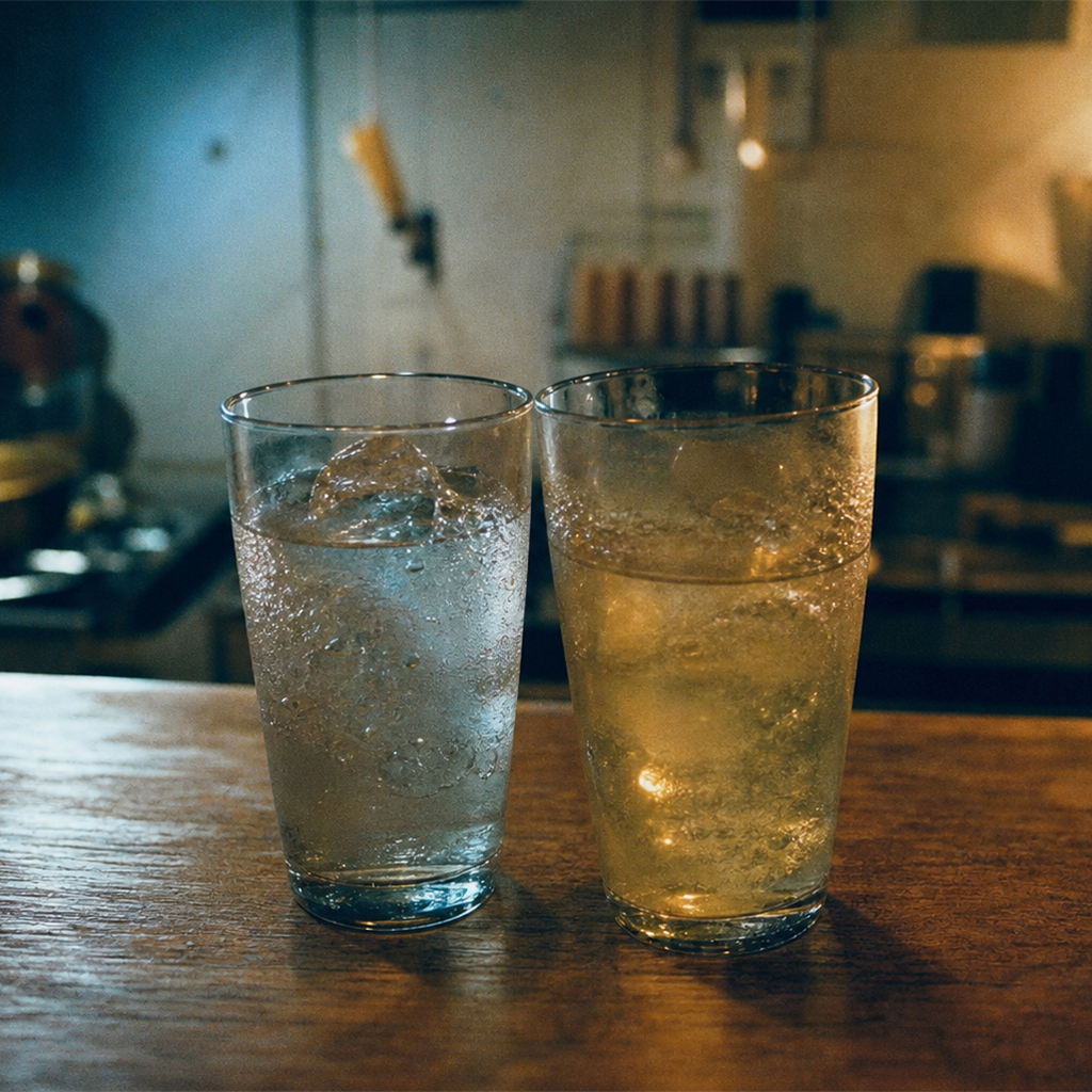 日本酒ハイボールと焼酎ソーダ割り、どっちが好み？