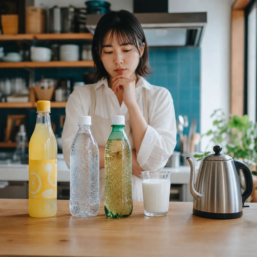 レモンサワーの素を炭酸以外でアレンジ