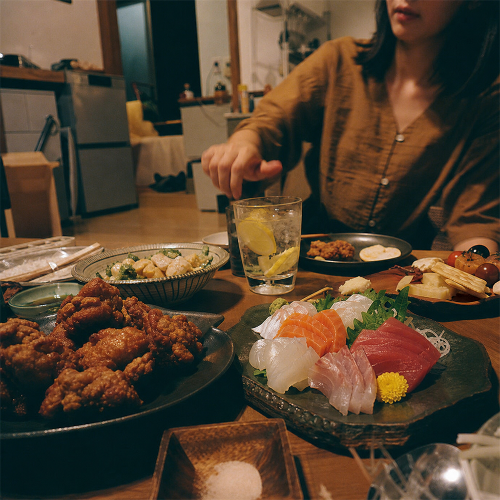  — 唐揚げ、刺身、チーズ。どれとも喧嘩しない