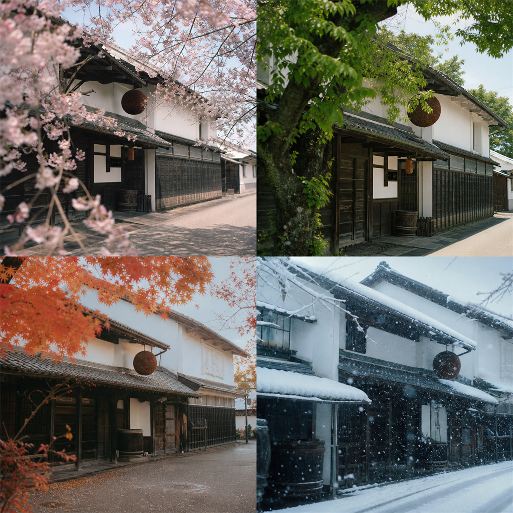 日本酒の季節ごとの味わいの変化
