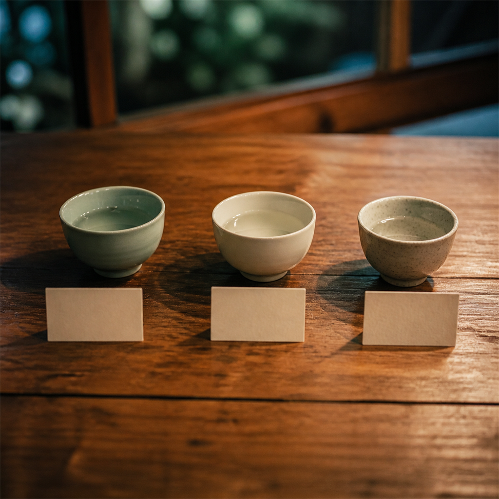  — 蔵元がすすめる飲み比べの組み合わせ
