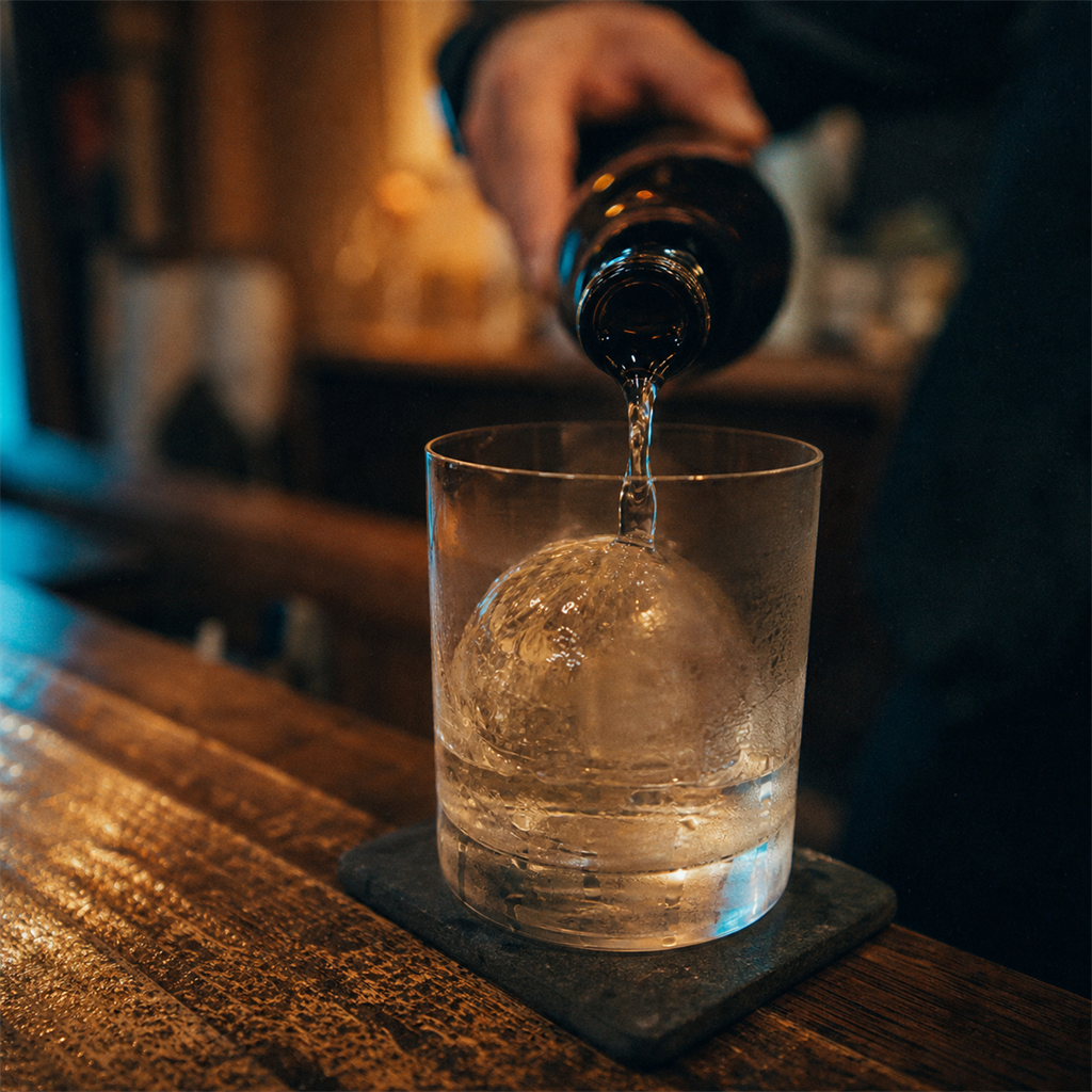 日本酒のロック・水割り・お湯割り