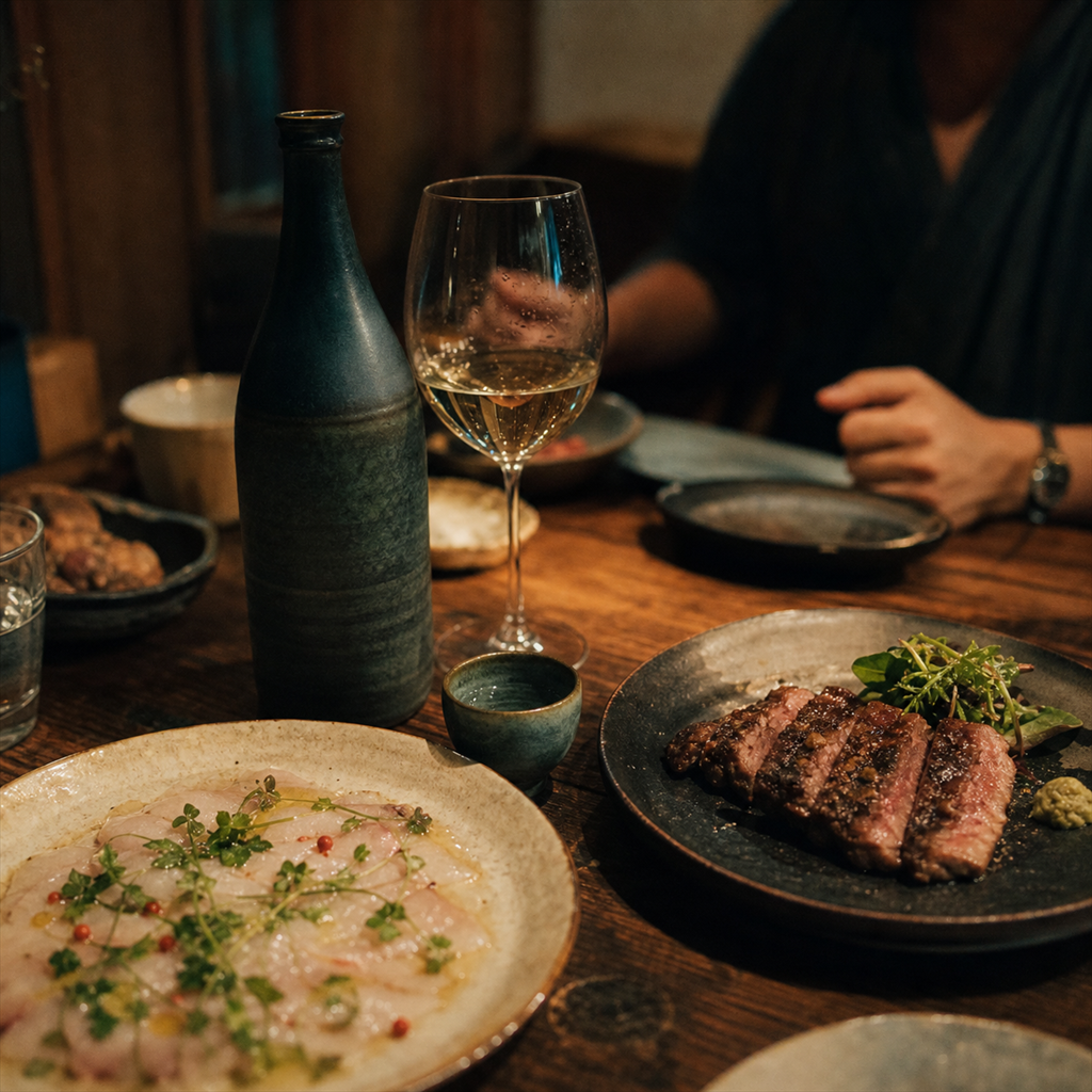 ワインペアリングを日本酒で再現する｜和食にも洋食にも
