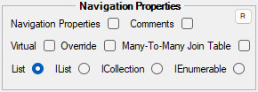 Navigation Properties Settings