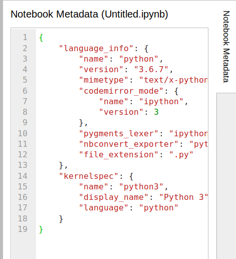 Right pane metadata editor