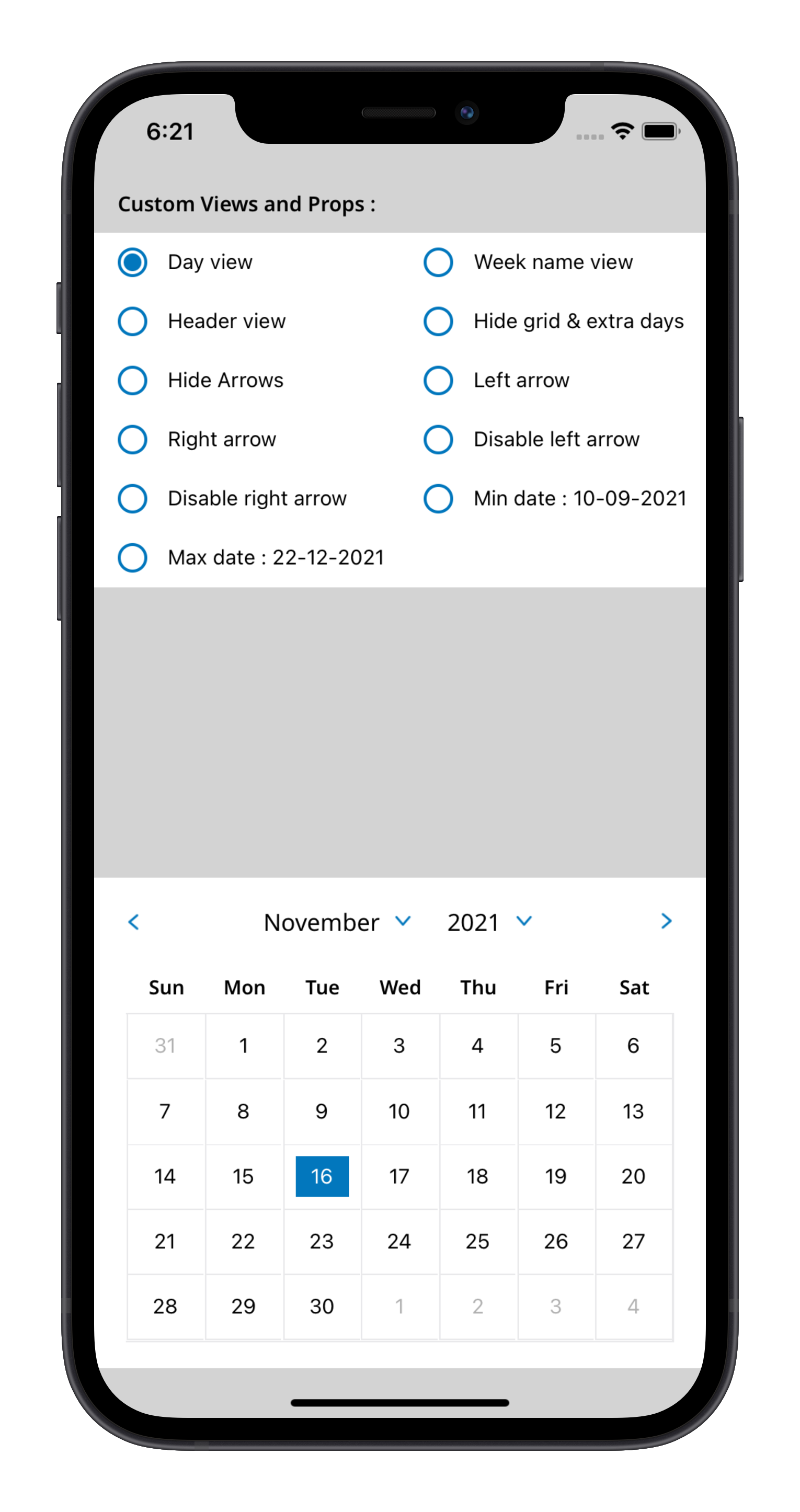 react-native-picker-calendar-view - npm