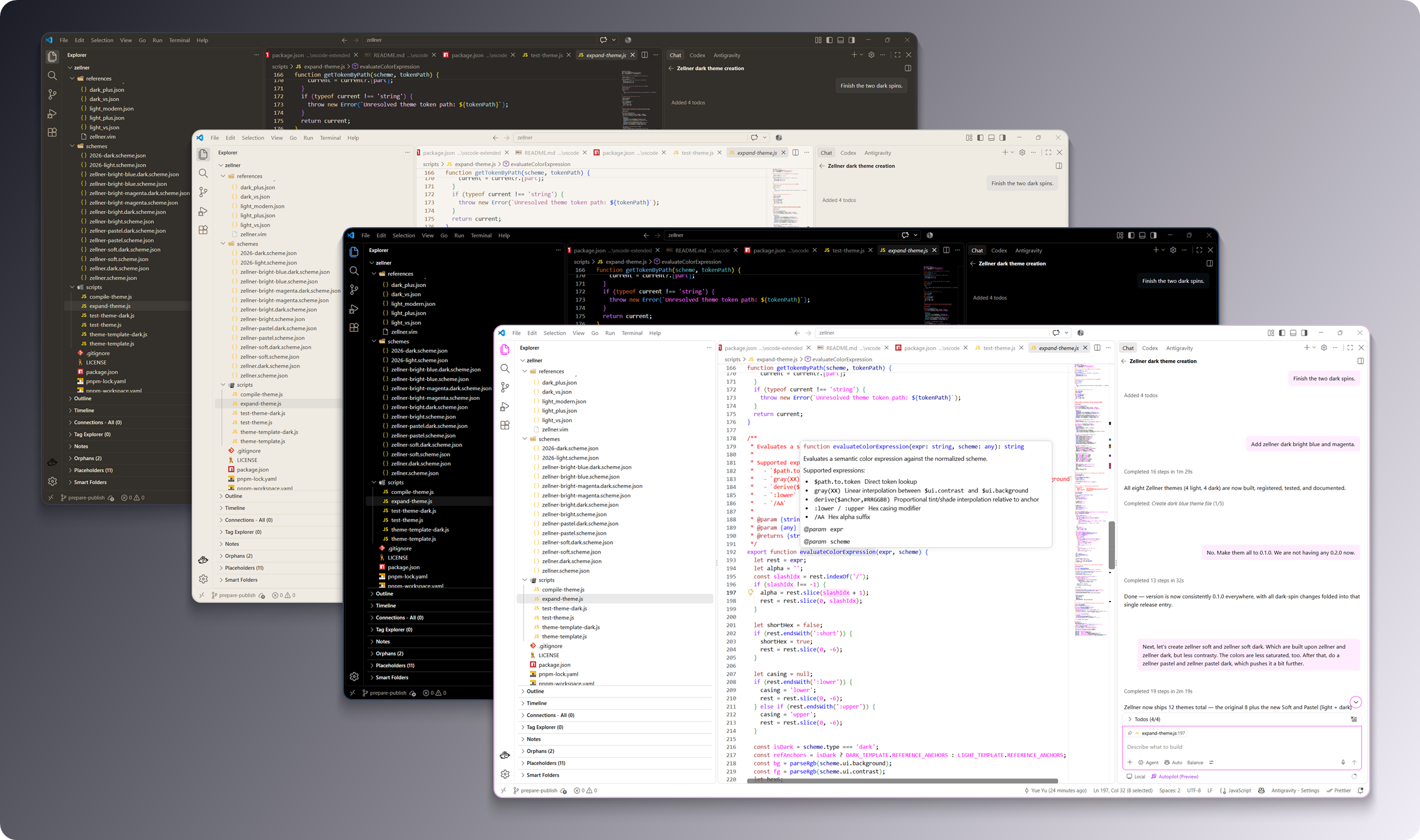 Zellner Theme Extended Stacked Preview