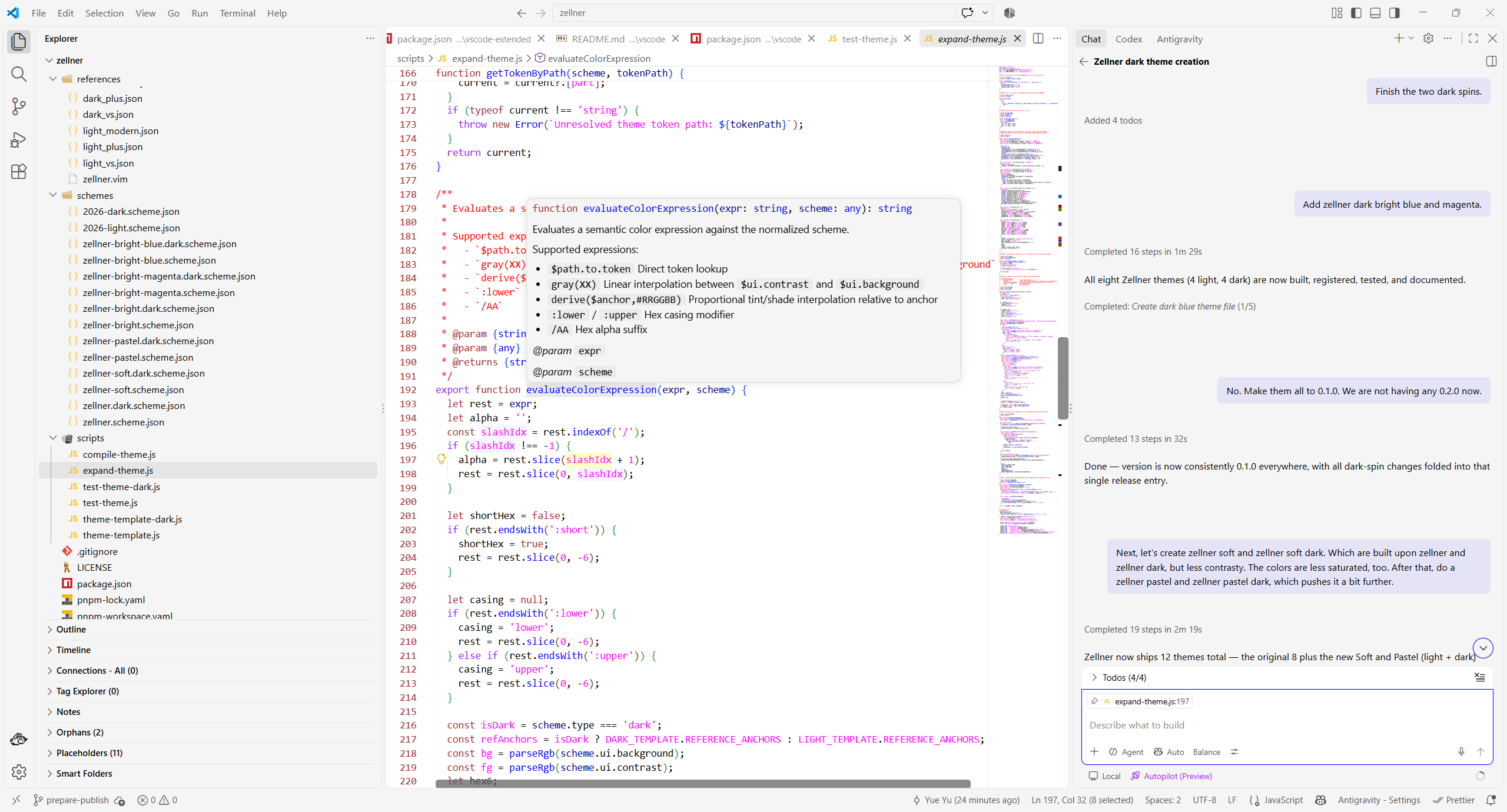 Zellner Light Screenshot