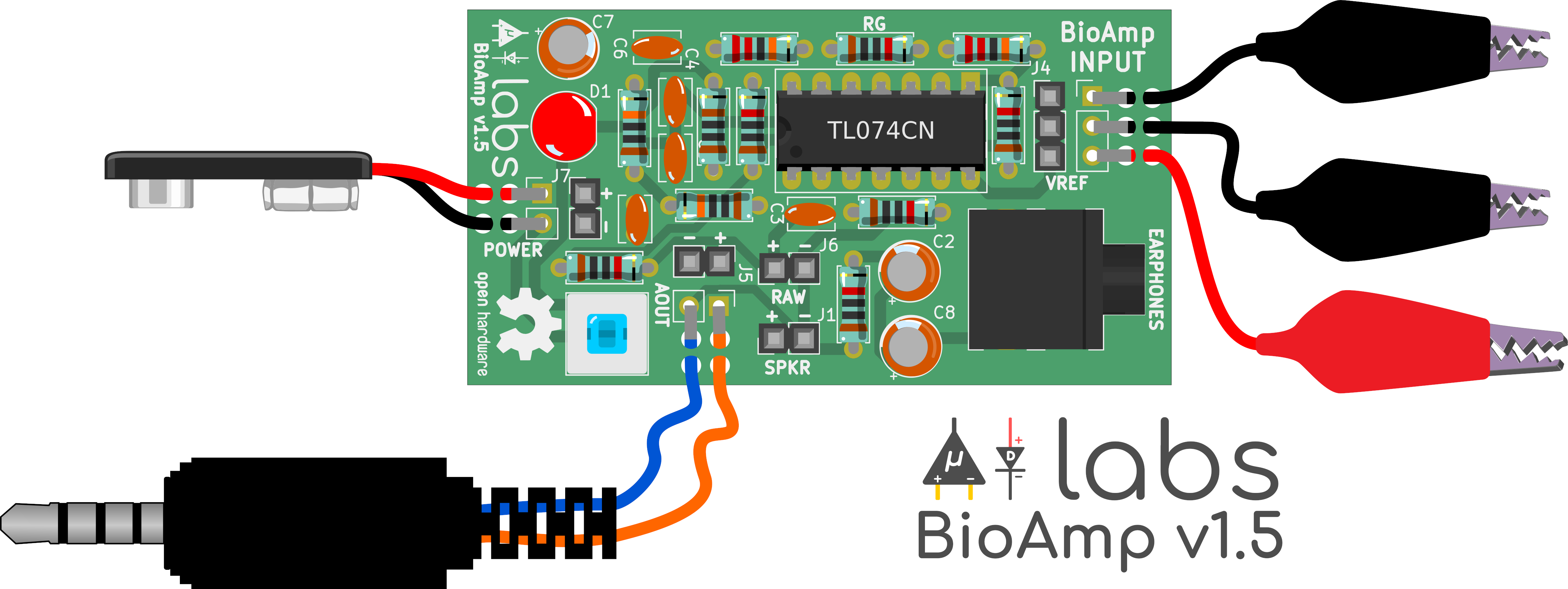 Upside Down Labs BioAmp v1.5.6 back