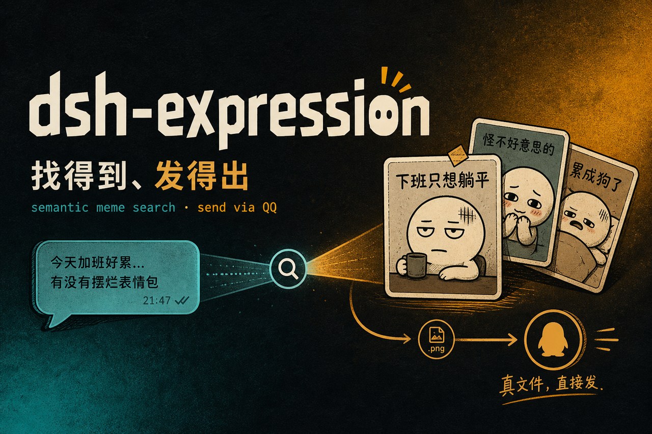 dsh-expression — 找得到、发得出