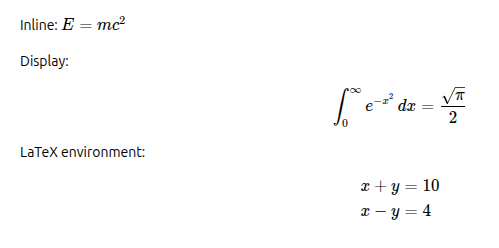 math
