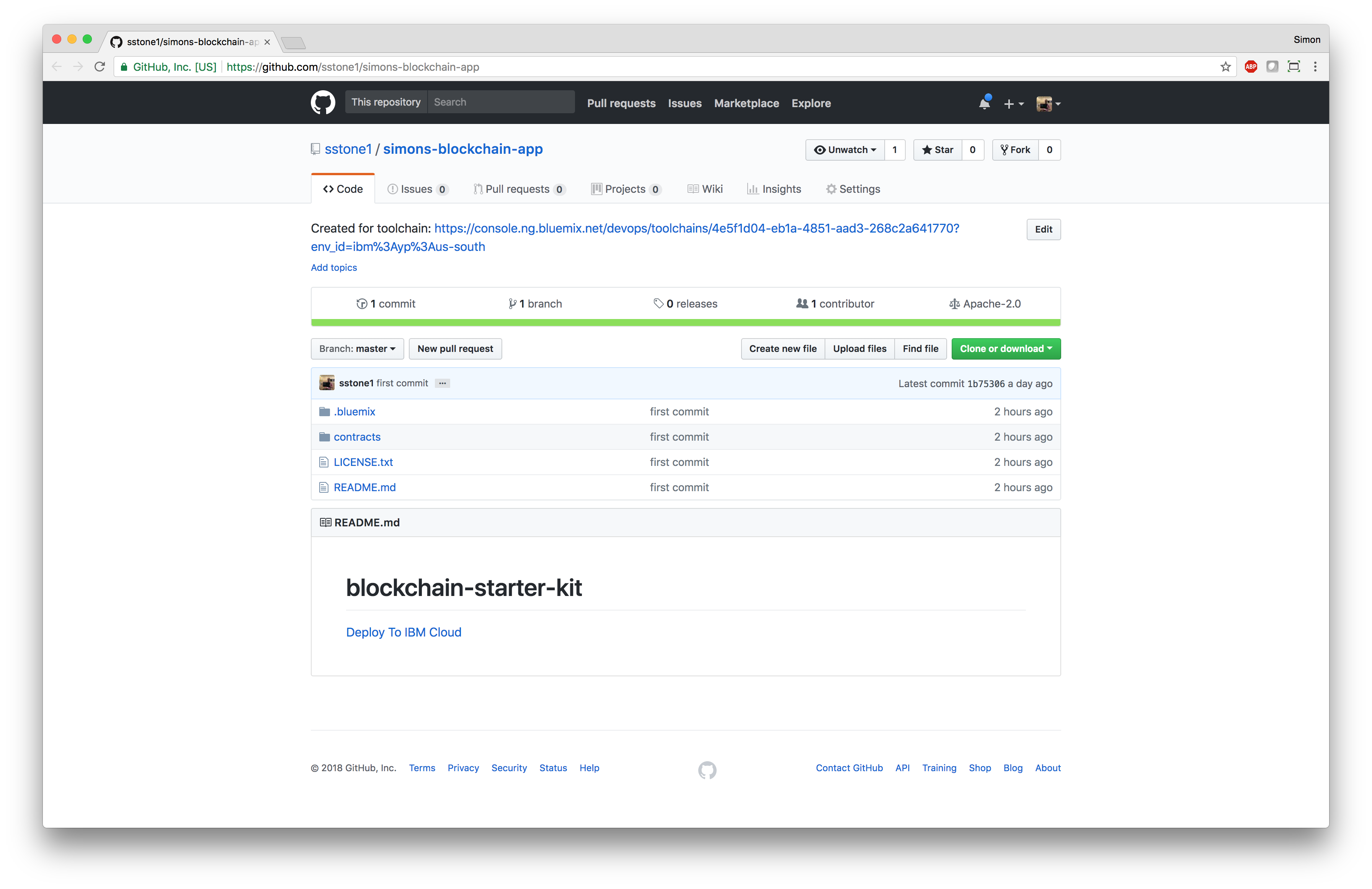 GitHub repository