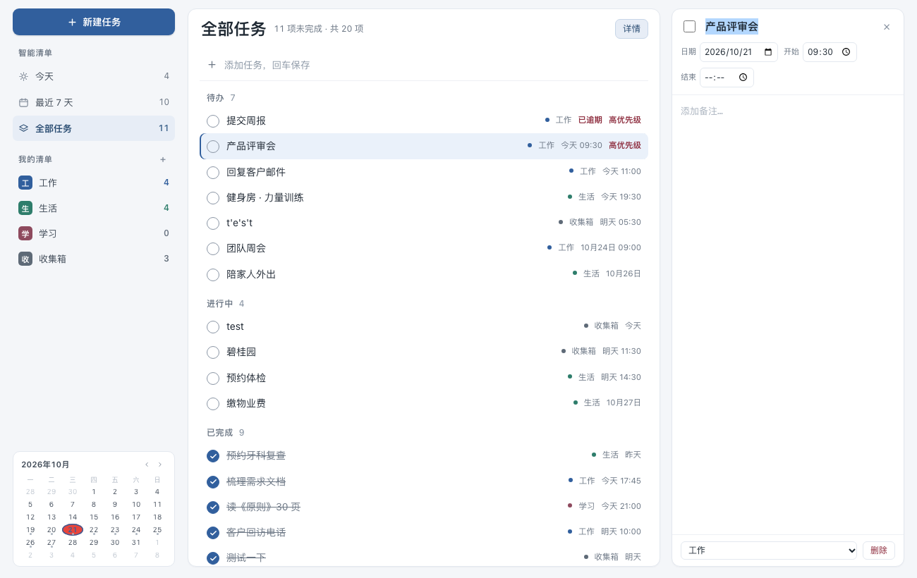 列表视图