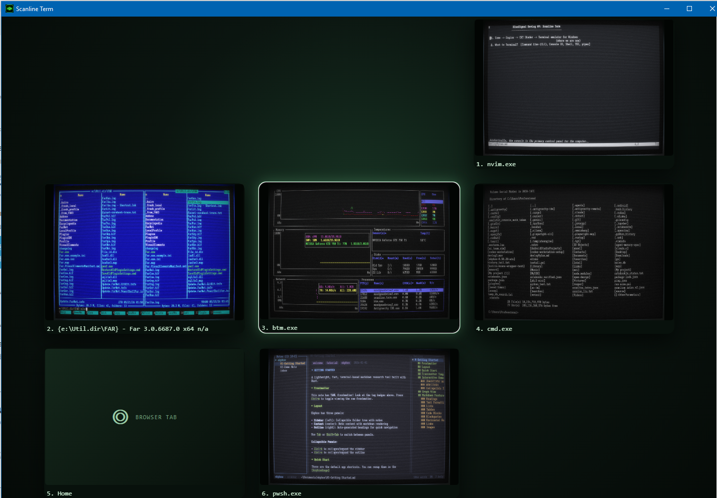 Scanline Term