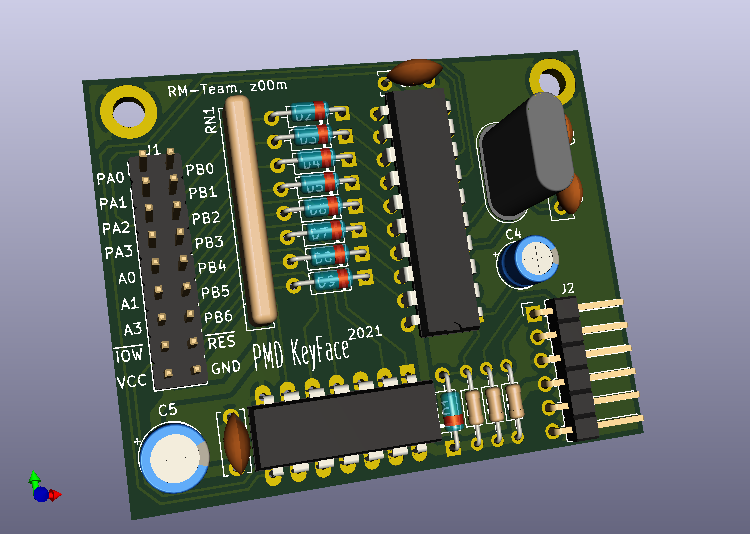 Pmd keyface, from the project README