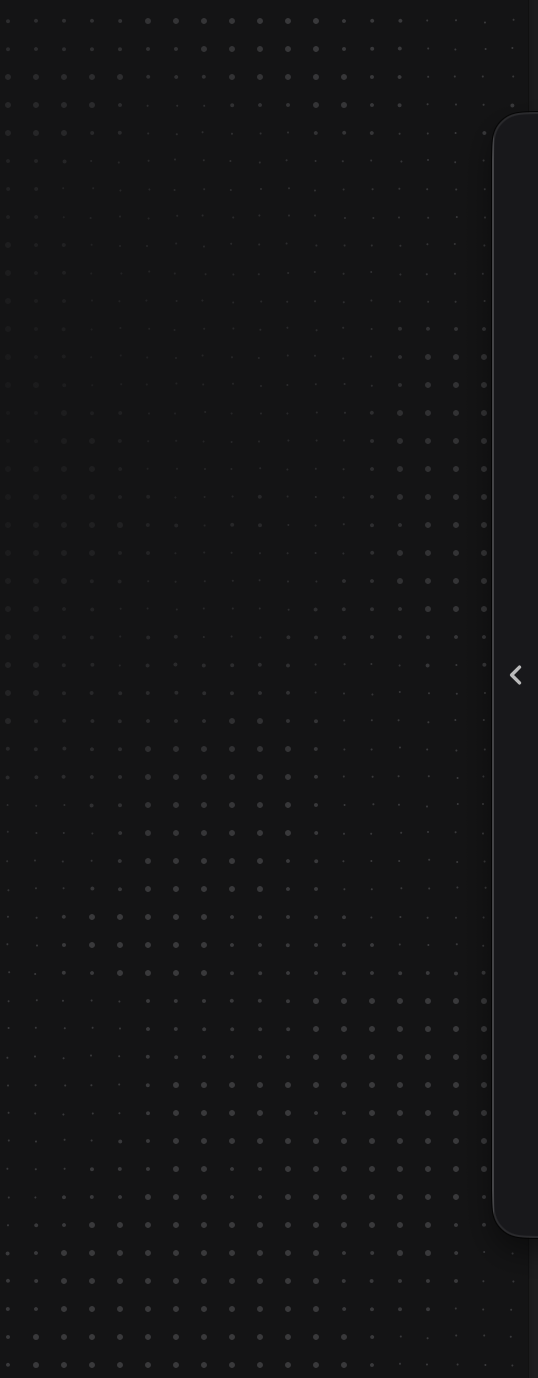 Picture-in-picture tucked into the side of the screen