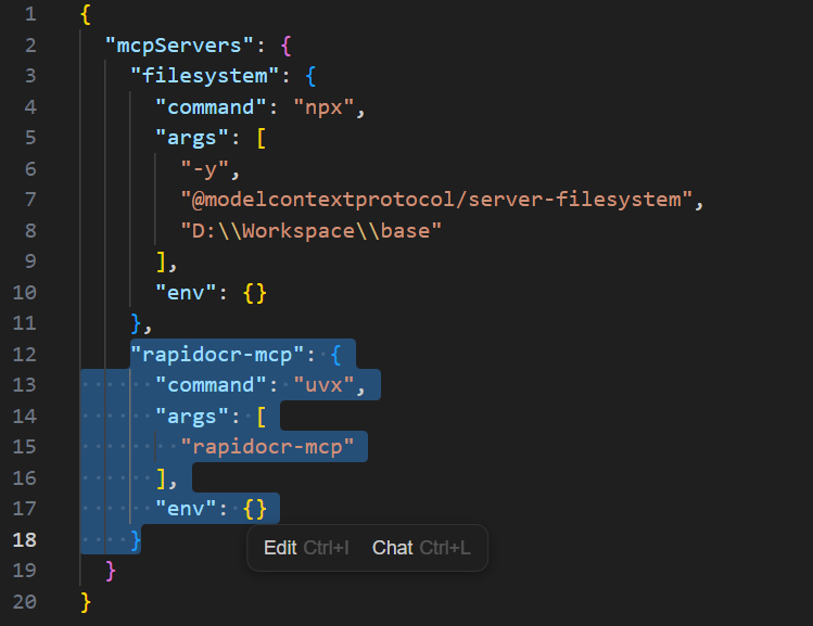 config