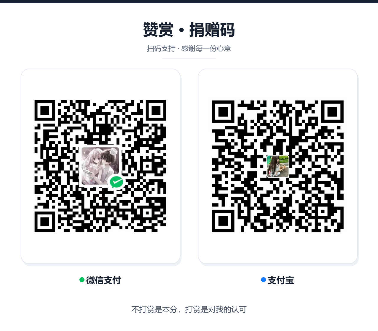 赞赏码