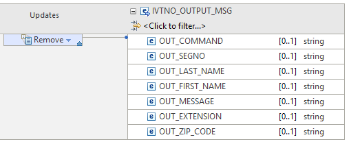 Screen shot that shows the correct configuration for the response tab for this scenario.