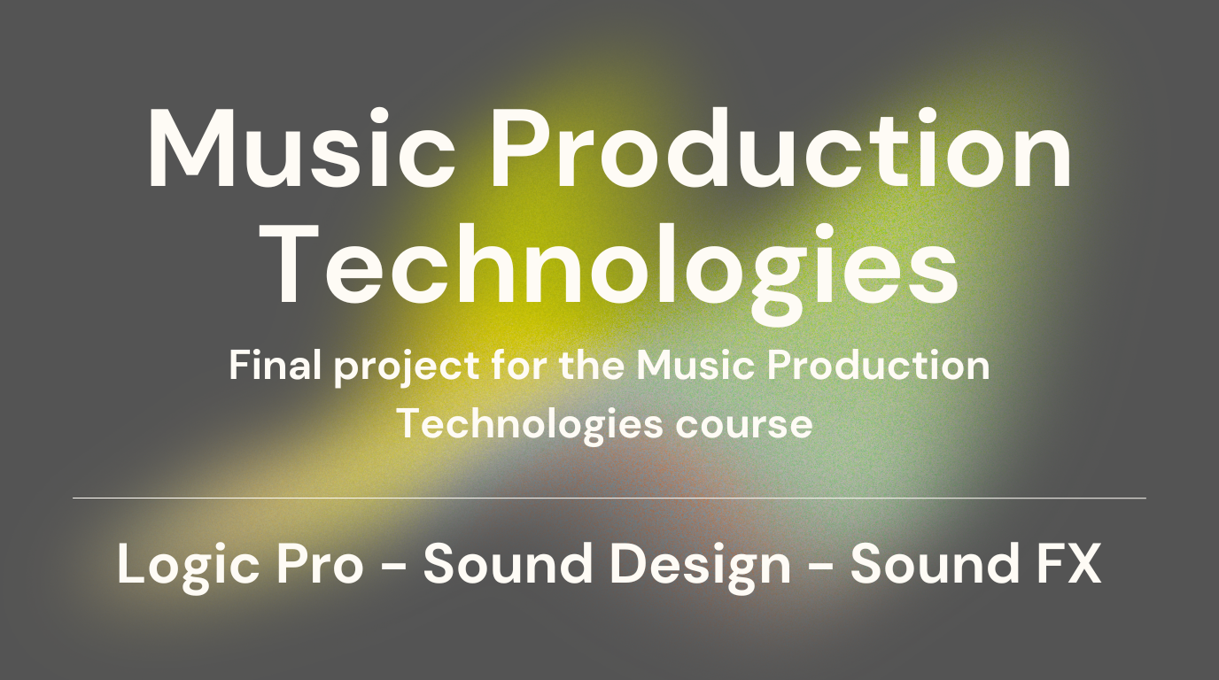 Music Production Technologies