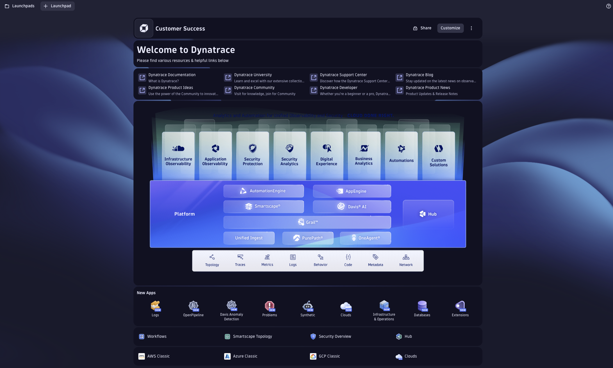 Dynatrace Enablement Curriculum Notebook - In Platform