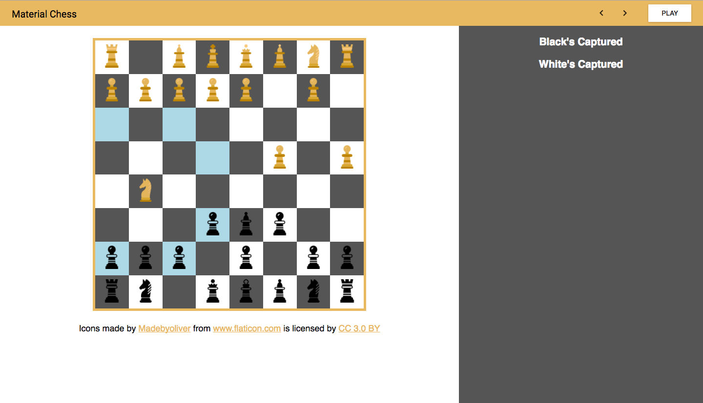 React Chess screenshot