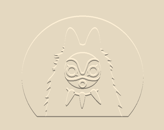 virtual mononoke embossing