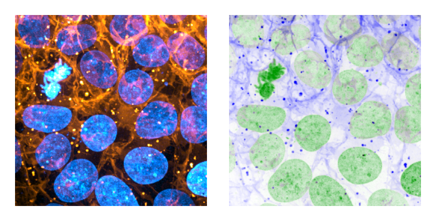 max and min multicolor blending