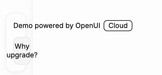 Before: Cloud footer overflowed in collapsed sidebar