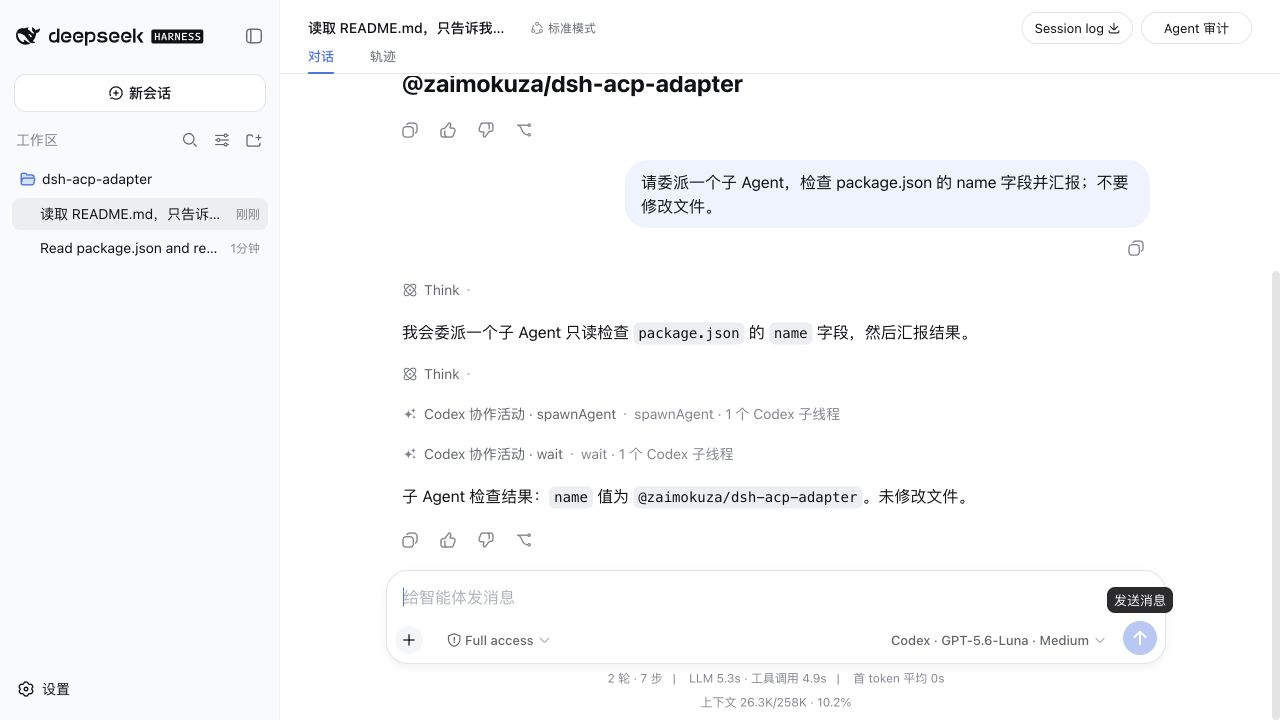 dsh-acp-adapter screenshot 3