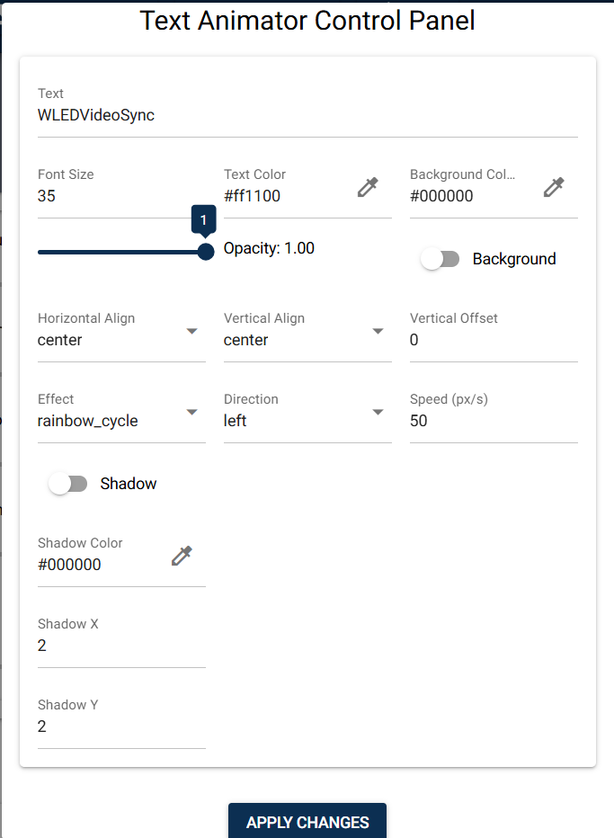 Text Animator Editor